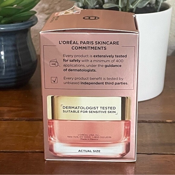 NEW L’Oréal Paris Age Perfect Rosy Tone Moisturizer. 1.7 oz - Picture 4 of 7